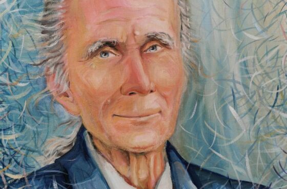 Dailininkės Agnės Dragūnaitės paveikslas „Tylusis žinojimas”